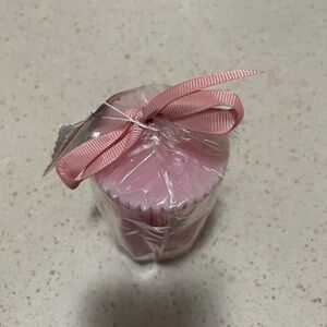 Unscented Decorative Pink Candle (BNWT)